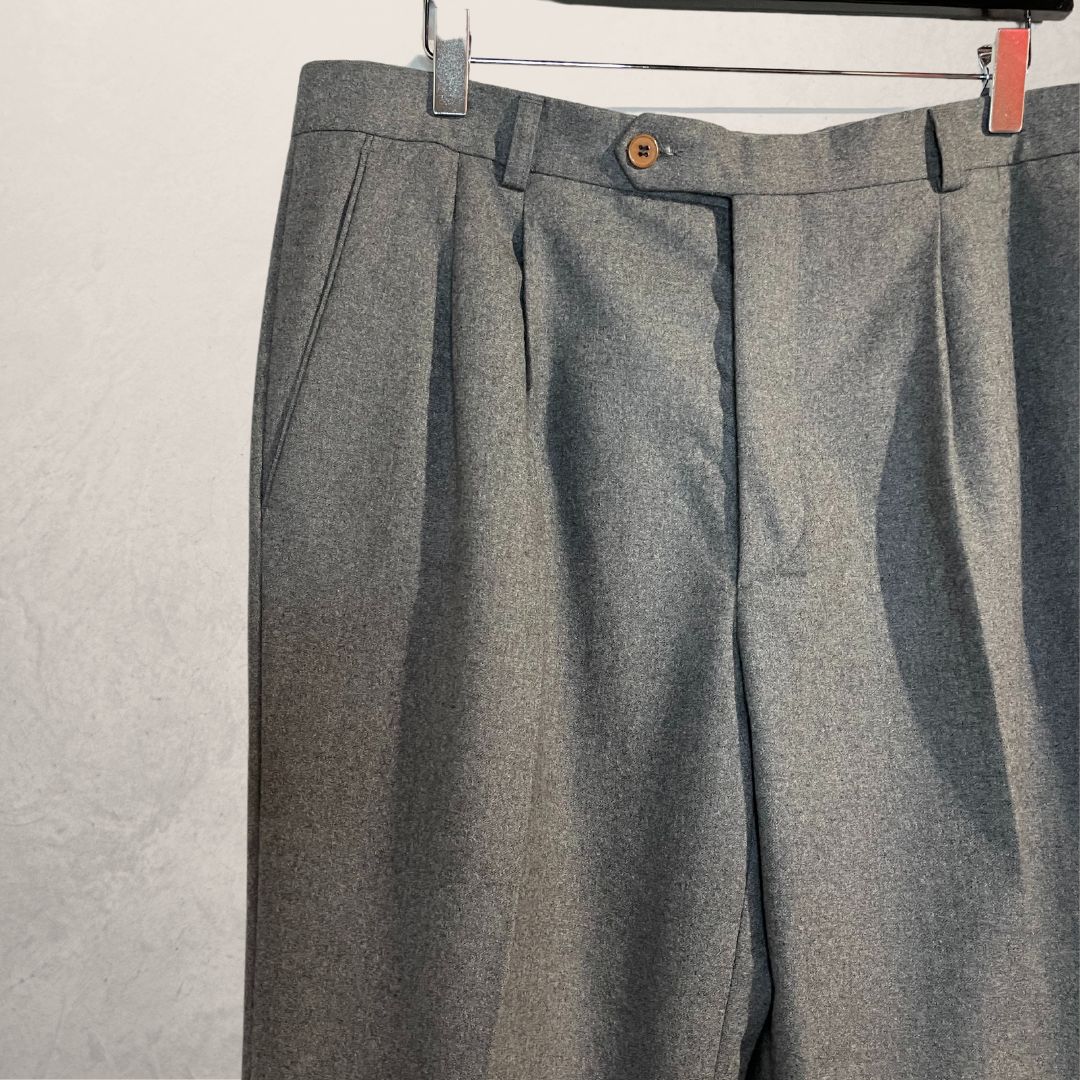 Vintage grey wool trousers XL