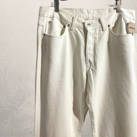 Vintage witte spijkerbroek M36
