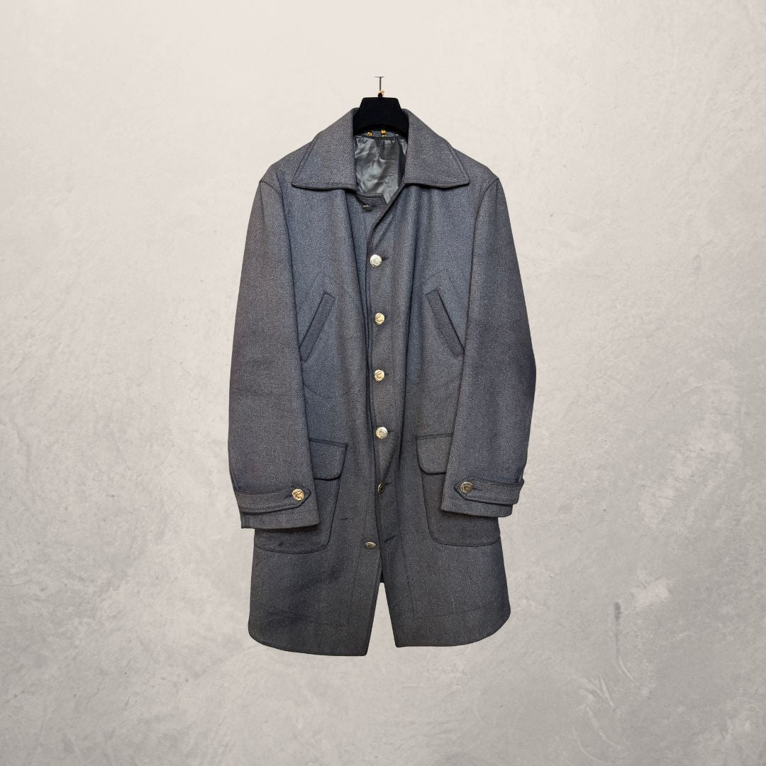 Vivienne Westwood grey Angolomania coat 50