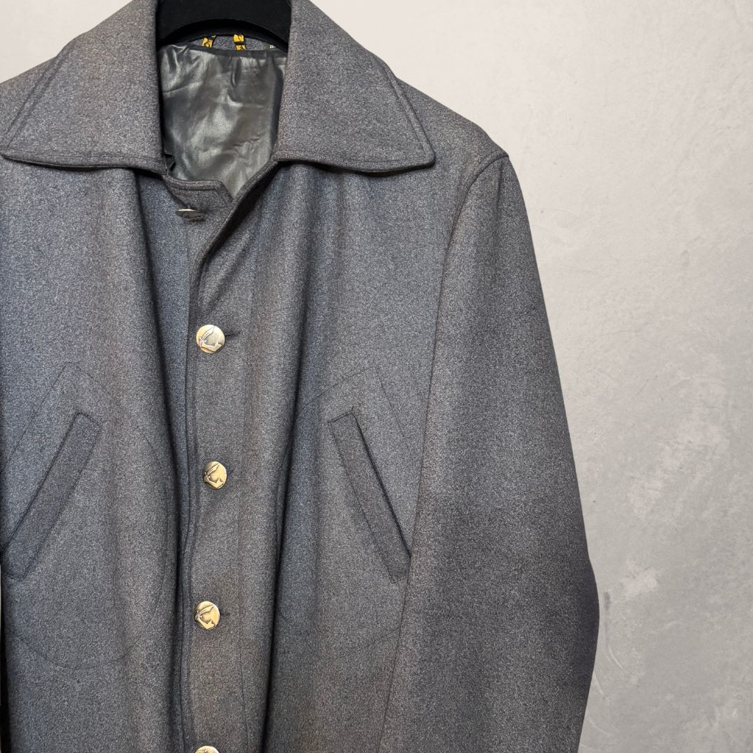 Vivienne Westwood grey Angolomania coat 50
