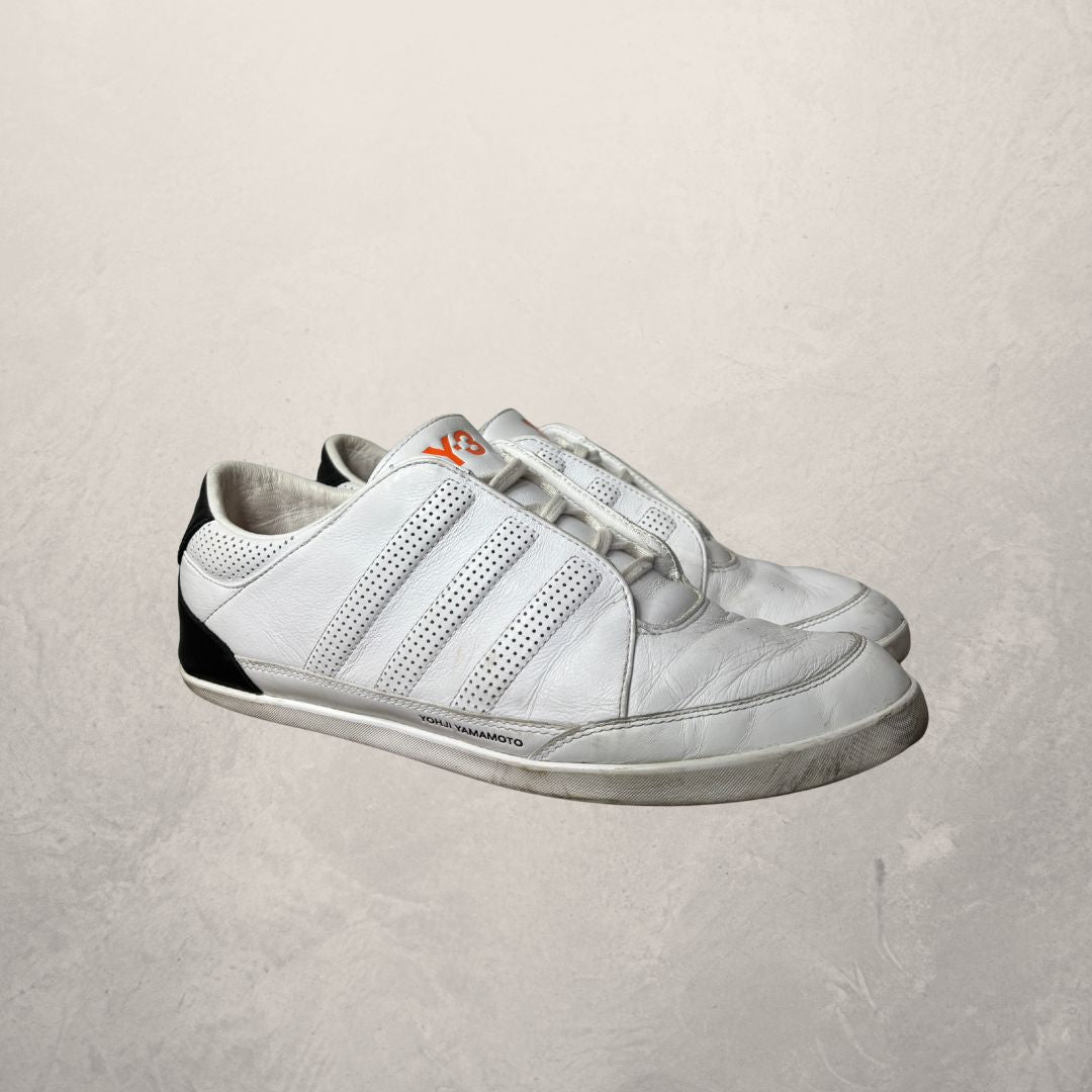 Y-3 Yohji Yamamoto white low sneakers 43,5