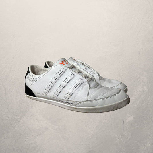 Y-3 Yohji Yamamoto white low sneakers 43,5