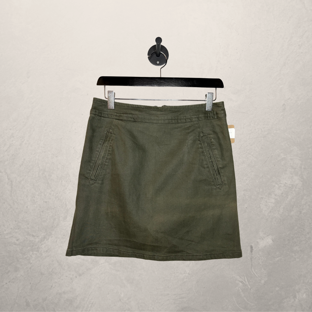 Zadig & Voltaire groene denim rok 38