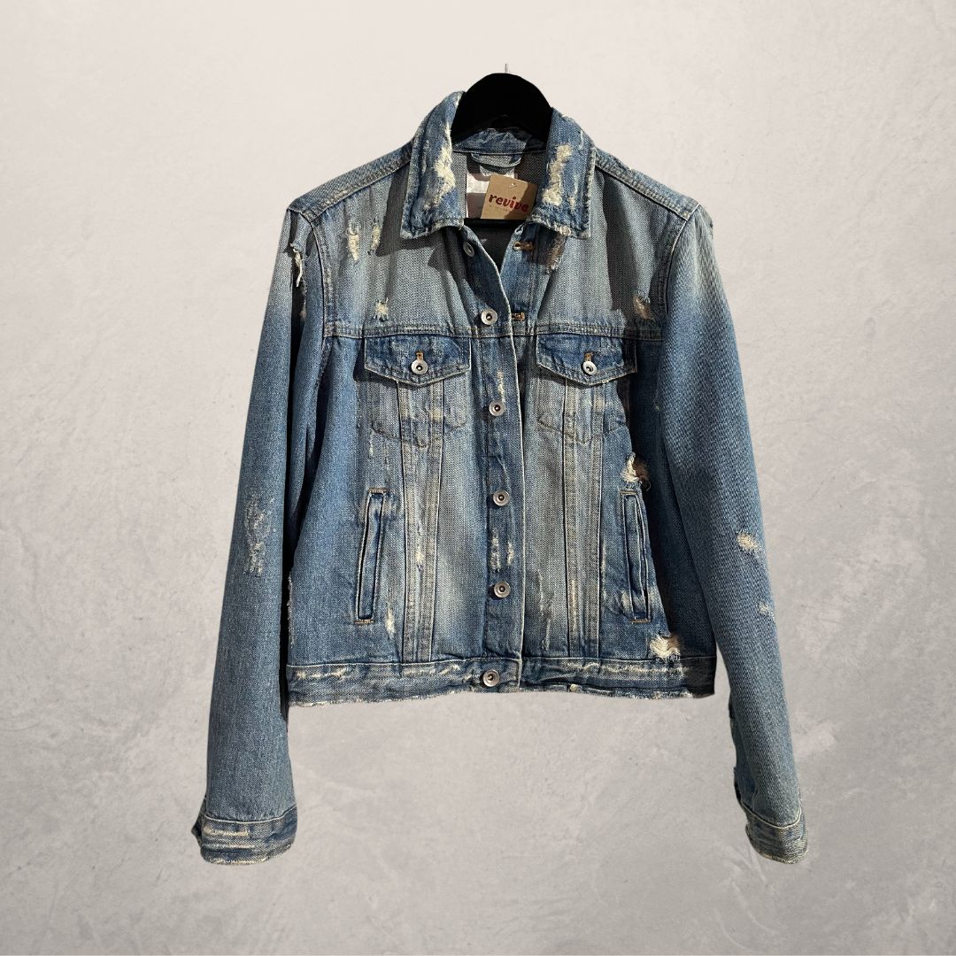 Zara TRF denim jacket XS