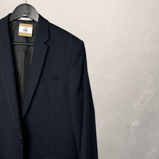Zara marineblauwe blazer 50