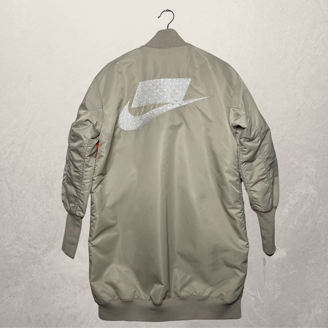 Nike long bomber online jacket