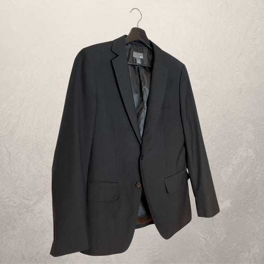 H&M black classic blazer jacket SIZE 48