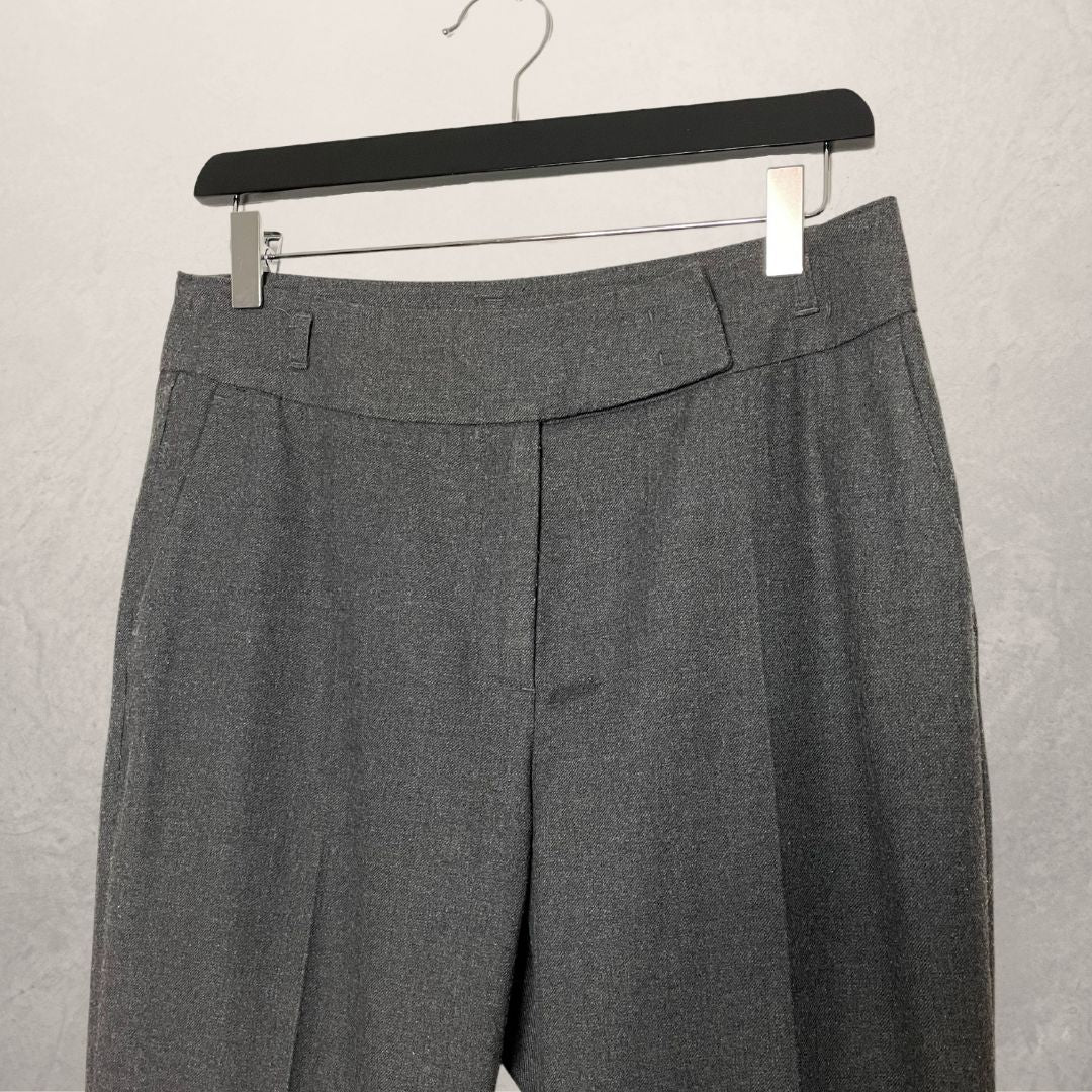 Trousers Peserico Grey size 38 FR in Viscose - 36336042